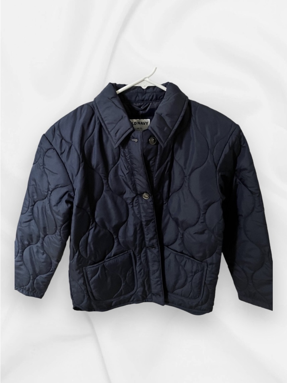 Old Navy Kids Dark Navy Quilted Jacket